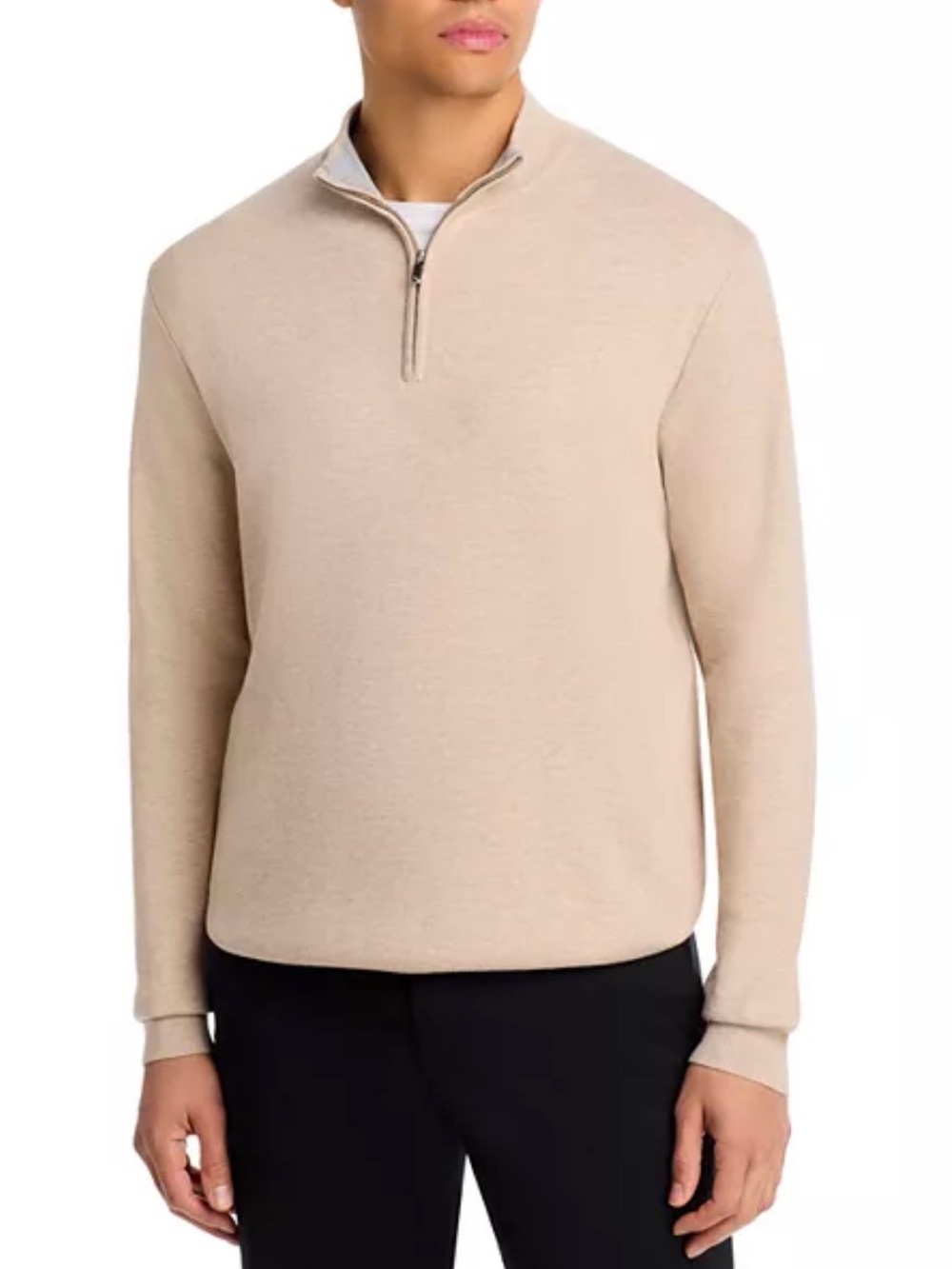 Elevated Peter Millar Luxury Cashmere Men's Quarter-Zip Golf Sweater